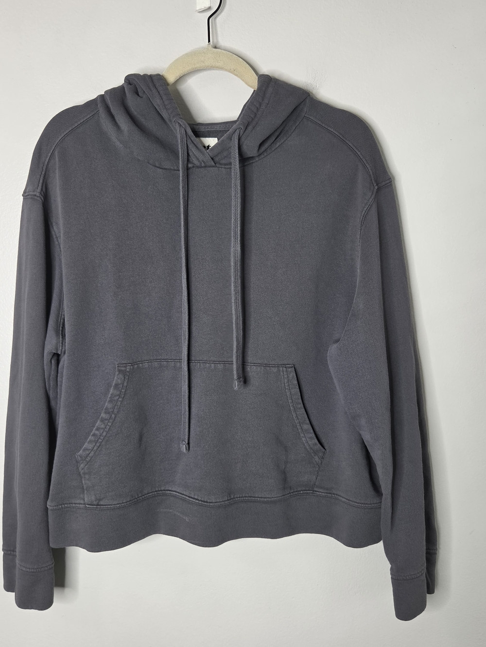 Pact Organic Cotton Hoody Crop Sweatshirt
